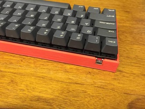 pok3r klavye durumda bilgisayar 3d print model - Mito3D