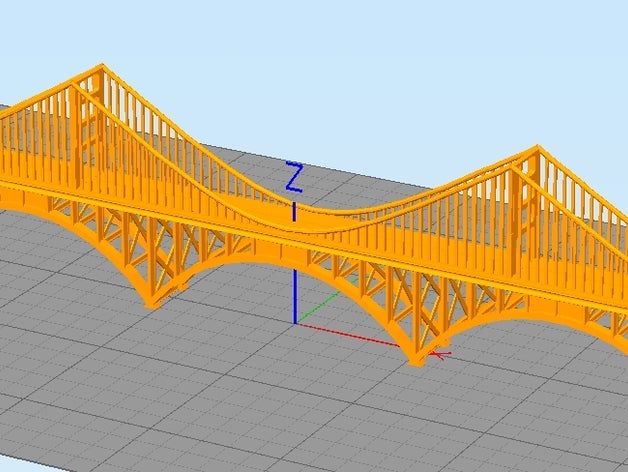 mix-Brücke Brücke mixbridge 3D print model - Mito3D