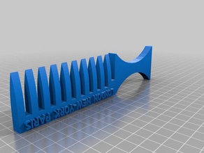 fashion hair comb accessories 3d print model - Mito3D
