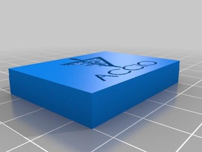 acciotag Kunst-tools kundengebundene 3d print model - Mito3D