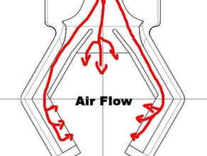 cooling around nozzle other 3d fan upgrade part 3d print model - Mito3D