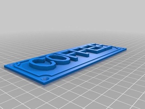 coffee sign signs & logos customized 3d print model - Mito3D