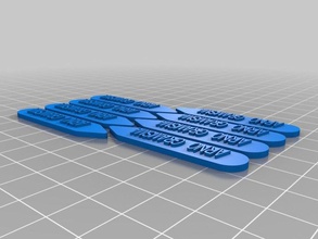 personalizzati colletto soggiorno arno gramsma accessori personalizzato 3d print model - Mito3D