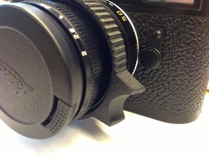 focustab leica summicron-m 50 mm f2 câmara 3d print model - Mito3D