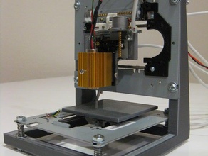 mini coupeur de laser graveur le bricolage arduino lecteur cd-rom dvd easy driver grbl 3d print model - Mito3D