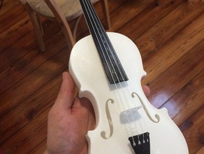 violin props st 3d print model - Mito3D