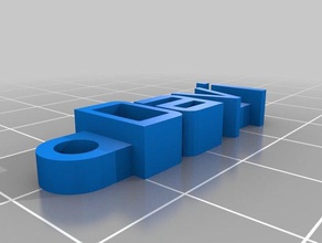 davi organizasyon özelleştirilmiş 3d print model - Mito3D