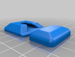 cabide de parede + inferior espaçador produtos para casa o suporte 3d print model - Mito3D