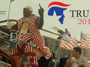 trump 2016 Präsidentschafts-Kampagne pin stellen Sie Amerika wieder großartig Schilder & logos Kampagne donald Präsident presidential der Republikaner 3d print model - Mito3D