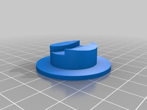 ouro giroscópio de base personalizado 3d print model - Mito3D