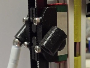 folgertech kossel magnético actualización obsoleto - ver v2 La impresión en 3d e3d v5 folger tecnología tecnologías de transporte efectoras la barra magnética 3d print model - Mito3D