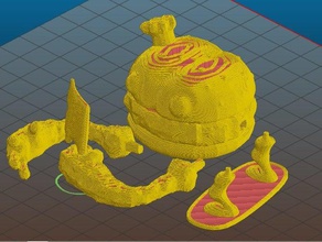 harmburger esculturas bogleech 3d print model - Mito3D