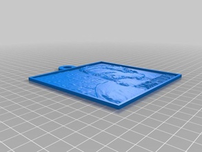 js lithopane 2d art customized 3d print model - Mito3D