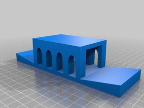 Brücke problem 3d-drucken 3d print model - Mito3D