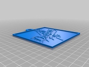 los dodgers 2d art personalizado 3d print model - Mito3D