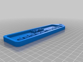 llavero igmig do agregado familiar personalizado 3d print model - Mito3D