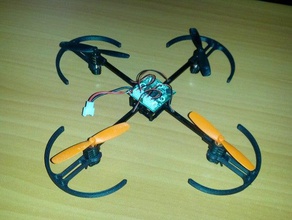 mini quadcopter shroud guard r c vehicles fan 3d print model - Mito3D