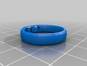 ctr ring rings cut through sizing 3d print model - Mito3D