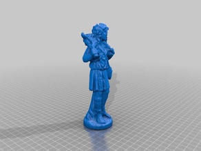 italienischer Hirte scans & Replikate makerbotdigitizer scan 3d print model - Mito3D