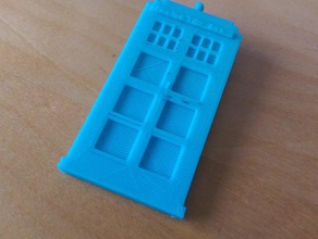 tardis fridge magnet decor doctorwho doctor drwho police box 3d print model - Mito3D