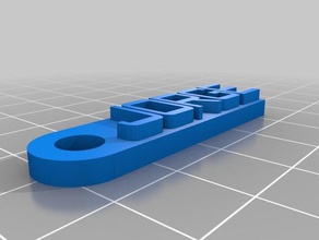 llavero jorge organización personalizado 3d print model - Mito3D