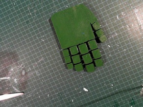 linkage hand 3d printing fingers inovative iron man linkages single print 3d print model - Mito3D