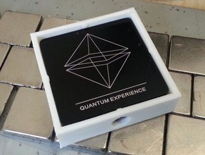 superconduttore custodia fisica & astronomia quantum blocco 3d print model - Mito3D