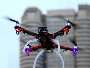 550 sürüngen r c araçlar drone f450 f550 çerçeve quadcopter 3d print model - Mito3D