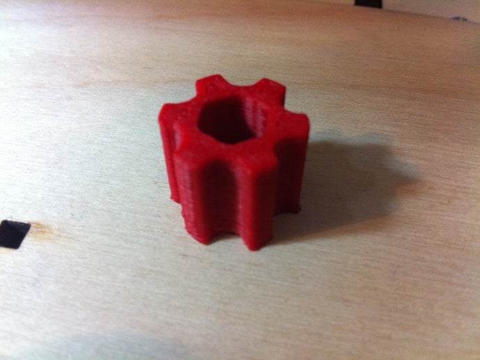 printrbot Bett adjuster knob 4mm Schrauben 3d Drucker Teile 3D print model - Mito3D