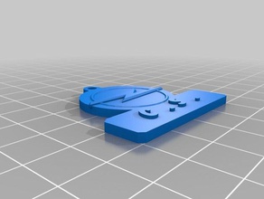 opel cs Schlüsselanhänger kundengebundene 3d print model - Mito3D