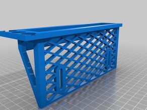 rack mount tp link sg108 office 3d print model - Mito3D