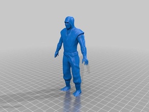 ninja sculptures character go sculpt sculpture 3d print model - Mito3D