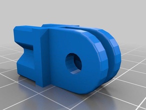 gopro pezzo la fotocamera su misura 3d print model - Mito3D