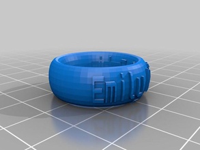 emily bracelet fashion customized 3d print model - Mito3D