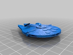 il millennium falcon di star wars 3d print model - Mito3D