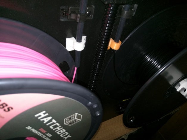 flashforge creator tangle preventer 3d printer accessories filament flashforge spool tangle 3D print model - Mito3D