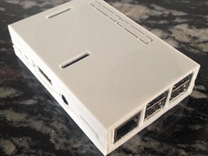 raspberry pi b+ 2 case diy cases 3d print model - Mito3D