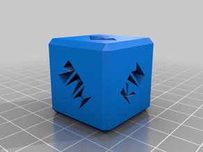 thingy dice customized 3d print model - Mito3D