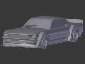 mustang hoonicorn des véhicules voiture 3d print model - Mito3D