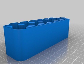 7x2 18650 batcase bot 40mm i contenitori su misura 3d print model - Mito3D