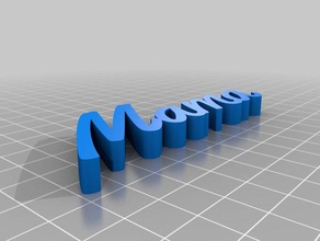 lana del techo personalizado 3d print model - Mito3D