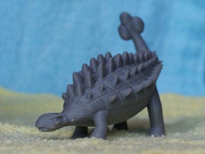 ankylosaurus hayvanlar 3d print model - Mito3D