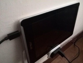 Wand-stand-asus fonepad 7-Ladegerät tablet 3d print model - Mito3D