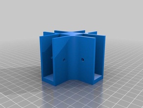 my customized shelfie 18mm t foot x organization 3d print model - Mito3D