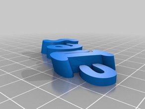 ines - Organisation kundengebundene 3d print model - Mito3D