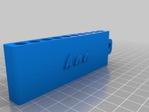 ann tee holder sport & outdoors customized 3d print model - Mito3D