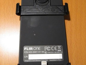 flir one - iphone 6 adapter camera 3d print model - Mito3D
