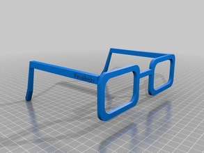 framingo shorter glasses customized 3d print model - Mito3D