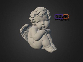 estatua de ángel, escultura escaneo 3d exploraciones & réplicas Escaneo ángel einscan einscan-s meshmixer scan el escáner shining3d la 3d print model - Mito3D