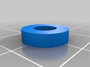 3x3 anello distanziale 3mm vite parti su misura 3d print model - Mito3D